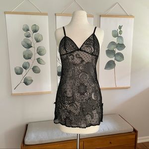 Victoria Secret sheer lace lingerie - M